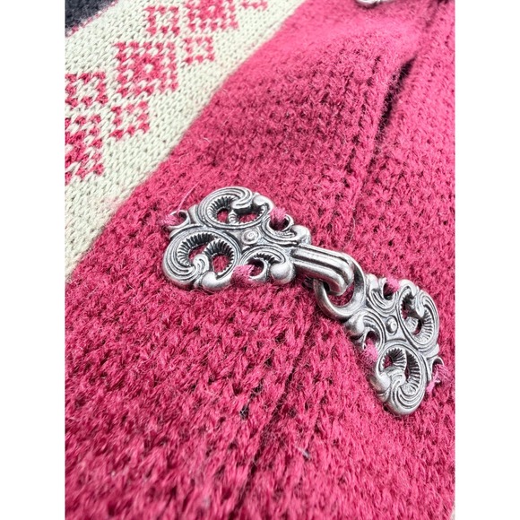 Vintage Jersild Cardigan Sweater Womens Large Multicolor Nordic Knit Warm Wear - Picture 2 of 4